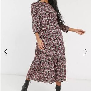 ASOS Floral Midi Dress